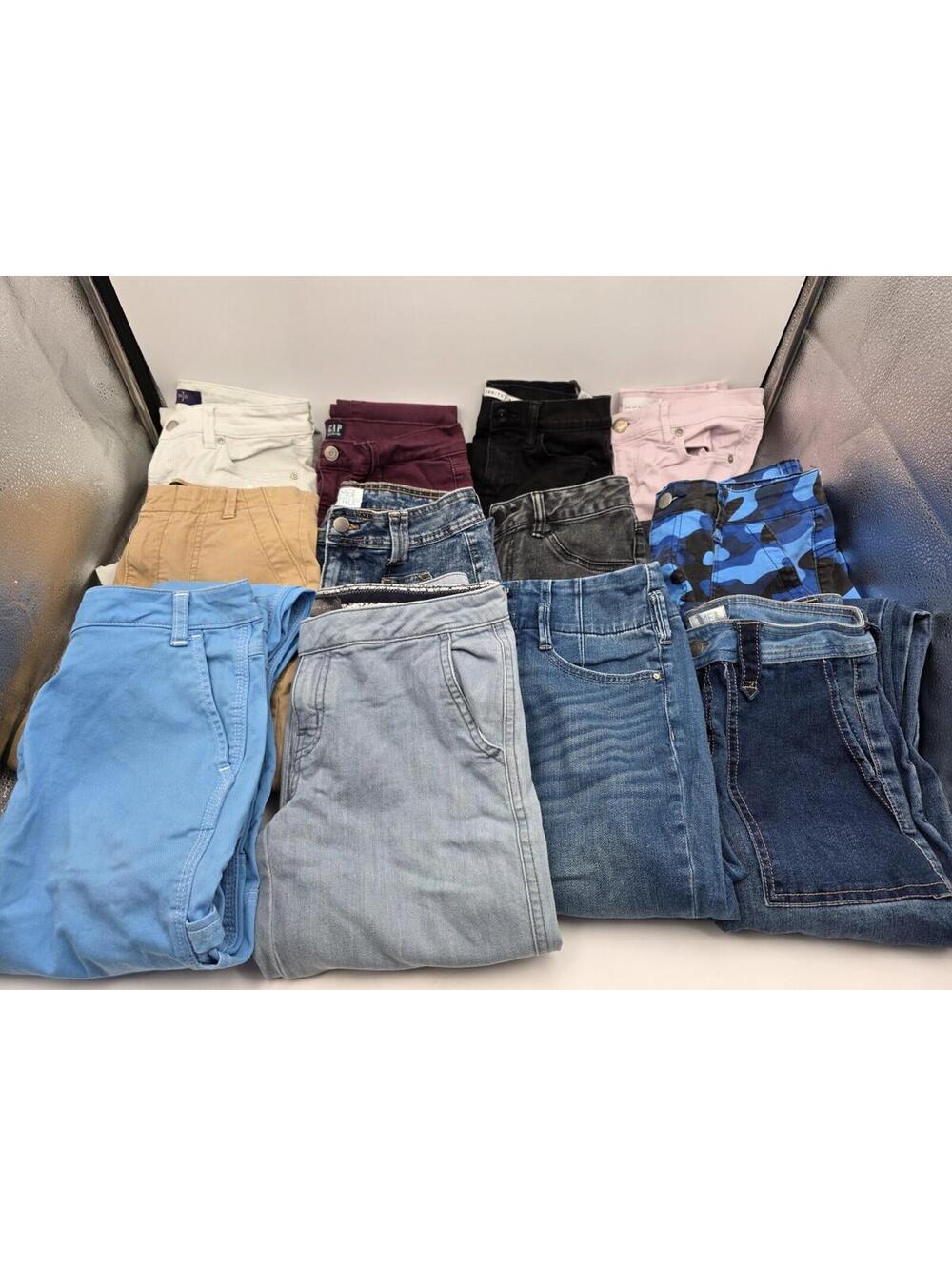 Lot of 12 Women’s Jeans Multiple Sizes (Small) Banana Republic Loft Dickies+++